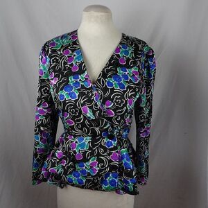 Vintage 80s/90s Peri Petites Blazer Size 12